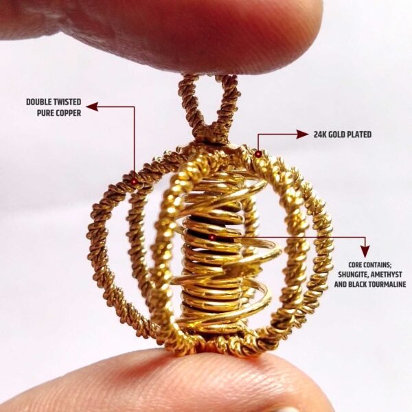 Pranic energy 24k Gold Plated Harmonizer